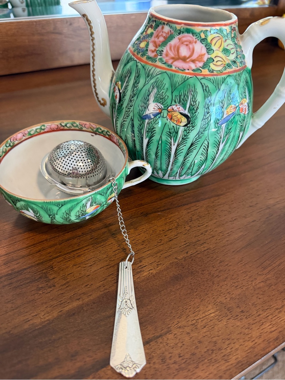 Silverware Tea Infuser - Picture 2 of 5